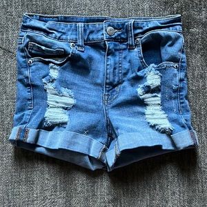 Jean shorts